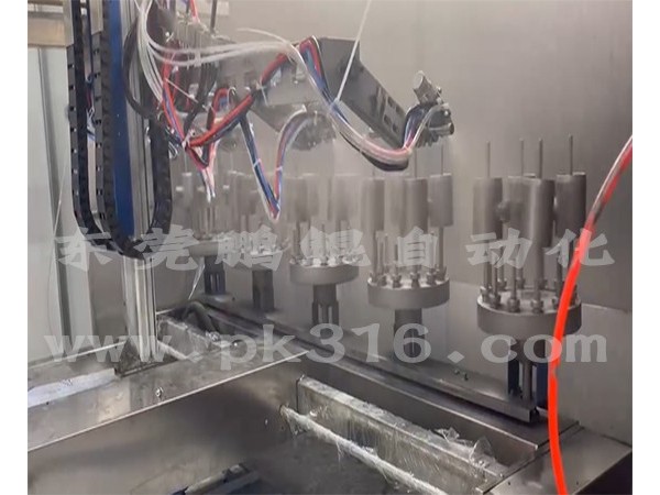 塑胶配件10轴喷涂机器人