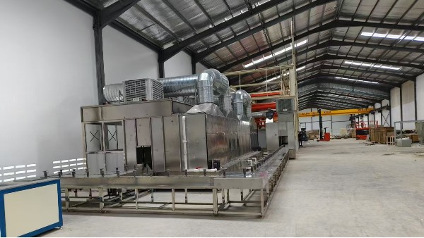 锅具特氟龙喷烤流水线(出口定制款)