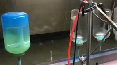 吨吨桶渐变色喷涂喷烤一体化流水线 吨吨桶渐变色喷涂喷烤一体化流水线