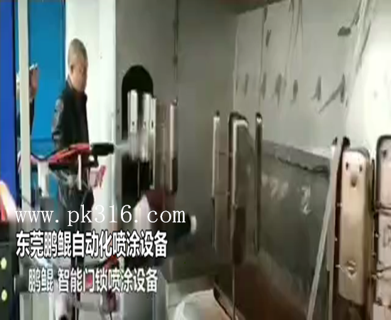 汽车刹车盘自动喷漆设备