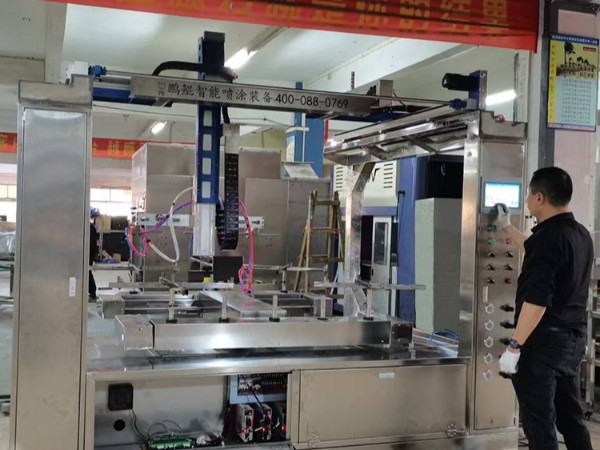 智能八轴喷漆设备