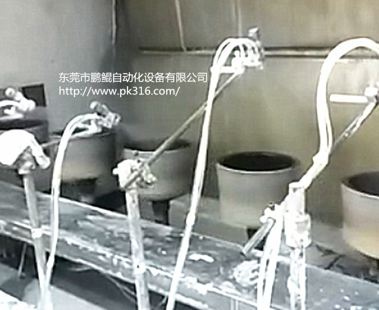 不粘锅自动喷涂线