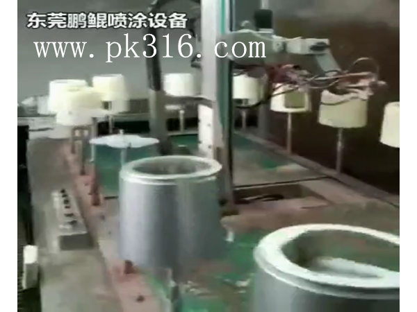塑胶配件油漆喷涂流水线设备如何节省成本-鹏鲲自动化