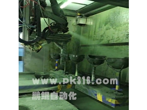 头盔聚脲自动喷漆设备