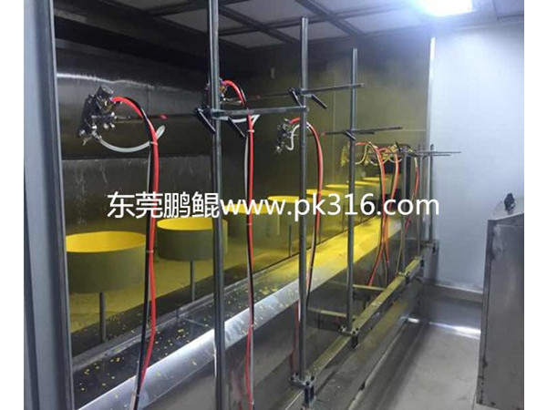 小型电饭锅内胆喷漆设备