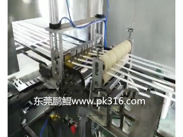 LED 灯带在线喷手感油生产线